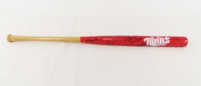 1996-7 MN Twins Signed Promo Bat- David Ortiz