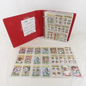 333 1981 Topps Football Cards in Binder