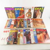30 Vintage OUI Men's Magazines, 1970's