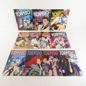 7 Sanchez Abuli Torpedo Graphic Novels, Comics