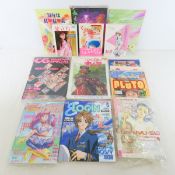 15 Japanese Anime & Manga Books, Magazines
