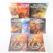 8 Boris Vallejo Fantasy & Mythology Calendars