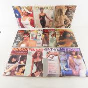 14 Vintage & 1990's Penthouse Magazines
