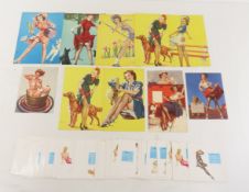 40+ Vargas & Elvgren1940's Pinup Girl Art