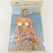Vintage Albatross International 3-D Topless Poster