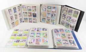 5 Binders Baseball, Hockey, Football Cards