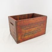 Antique Winchester 12GA Shot Shell Wooden Crate
