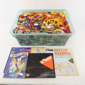 35 Pounds K'Nex Parts, Pieces, Instruction Books