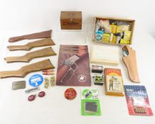 Daisy Gun Stocks, BB's, Pellets, Dealer Decals