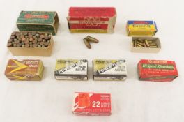 Assorted Vintage Handgun Ammunition in Boxes