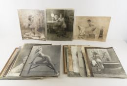 60+ Vintage Topless Photo Prints on Cardstock