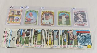Signed 1993 Stargell and other 1970's MLB Cards