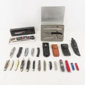 Mixed Pocket & Fixed Blade Knives