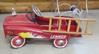 Lennox No. 1 Fire Engine Pedal Car