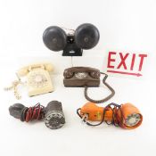 Antique Phones, Test Phone, School Bell & More