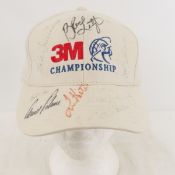 3M Championship Hat Signed by Arnold Palmer +7