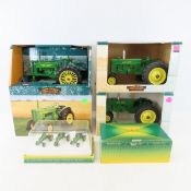 4 Ertl John Deere Tractors, Model 60, MT & more