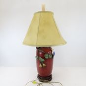 Vintage Ceramic Lamp with Shade