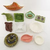 Red Wing, Hull, Treasure Craft & Other Ashtrays