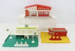 Matchbox Garage, Fire Station, BP Service Station