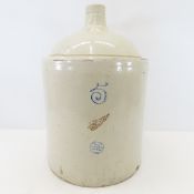 Red Wing Stoneware 5 gal Jug, Embossed Logo