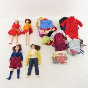 Little Chap Judy & 3 Libby Dolls and Accessories+