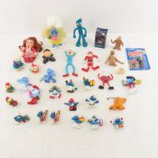 ET, Smurfs, Ziggy, Gumby, Garfield & Other Toys