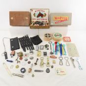 Bar Collectibles, Match Books, Cigar Boxes & More