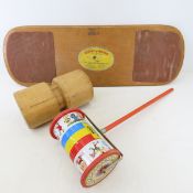 Vintage Bongo Board, Balancing Game & more
