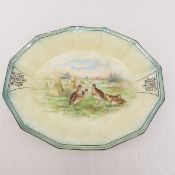 Sterling China Quail Serving Tray