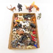 Schleich & Other Vintage Plastic Toy Animals