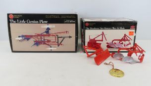 2 Ertl Precision Series Plows Little Genius & more