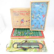 Tudor Electronic Football, Marx Race Track & more