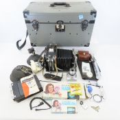 Linhof Technika camera & accessories in case