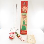 Christmas House Santa's Sleighride with box, works