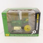 Ertl John Deere Precision Key 2510 Tractor & Mower