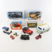 Toy Snowmobiles, Lawn Tractor, Banks & more