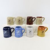 6 Ceramic Mugs, Old Sleepy Eye Convention, 1976 +