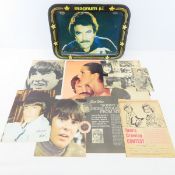 1972 Sonny & Cher Program and Magnum PI TV Tray