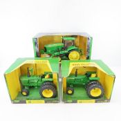 3 Ertl John Deere Tractors, 4520, 6030 & more
