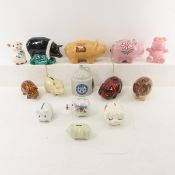 Piggy Bank Collection, Country Kitchen, Iowa Chop