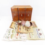 100+ Stereoscope Cards & Viewer in Wood Box