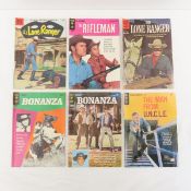 6 10-12 cent Gold Key & Dell comics, Westerns