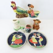 Planters, Decorative Plates, Head Vase & more