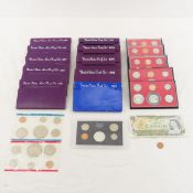 1970, 1977-1992 US Proof Sets