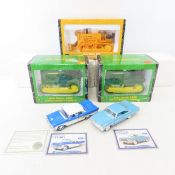 3 Ertl John Deere Crawlers, 430, 1010 & more