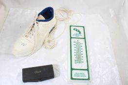 Sneaker Telephone, Green Quarries Adv. Thermometer