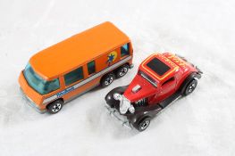 2 Hot Wheels '32 Ford Coupe Hot Rod, '76 GMC