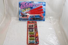 Zoom Copter NIP, 1977 Tootsie Toy JAM PAC NIP #283