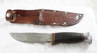 J A Hellerg Eskilstuna Sweden Fixed Blade Knife